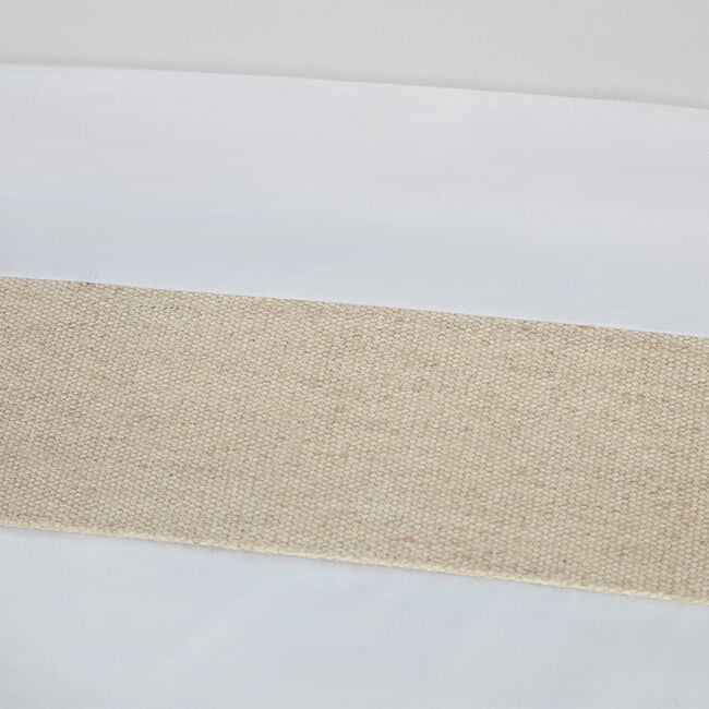 KING SIZE DUVET COVER Linen Border 600TC 