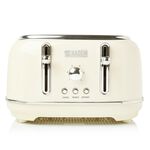 Haden Highclere 4 Slice Cream Toaster