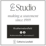 CATHERINE LANSFIELD STAB STITCH SAGE 66X54 Curtain