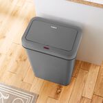50L Tower Grey Sensor Bin