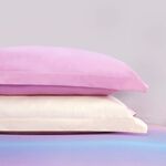 Ombre Pop Oxford Pillowcase Pair - Pink