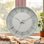 NOVA 30cm WHITE Wall Clock 