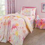 JUNIOR BED DUVET COVER Unicorn SkyCity