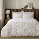 Olivia Linear Bedspread 200cm x 220cm - Natural