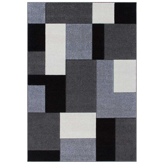 PORTLAND BLOCKS 160x230cm Grey 15C