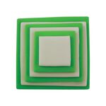 PME Square Cookie Cutters 6 Pack