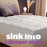 SILENTNIGHT DEEP SLEEP ULTIMATE 1000  Single Mattress Topper 