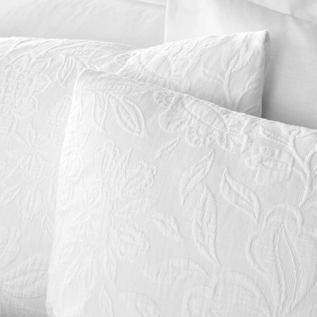 BIANCA SINGLE DUVET COVER Fleur Matelasse