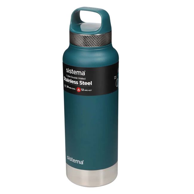 Sistema Stainless Steel 1L Double Walled Flask