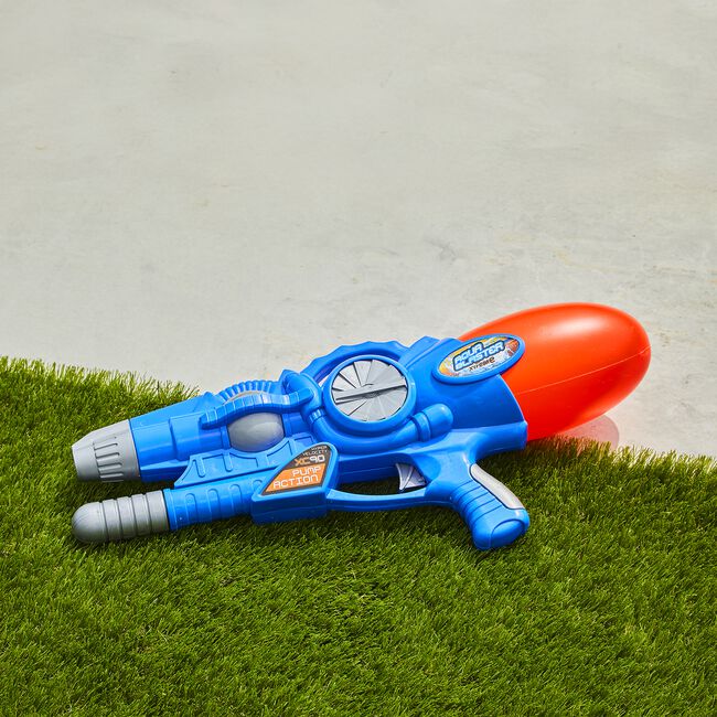 Children's Large Water Gun - Blue/Orange