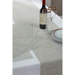 Interlaced Glimmer Table Runner - Cream