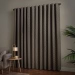 MIDNIGHT MOOD BLACK 66x54 Curtain