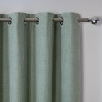 HACKNEY BLACKOUT DUCK EGG 135x240cm Curtain Panel 