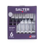Salter Harrogate 6 Piece Dessert Fork Set