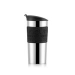 BODUM TRAVEL PRESS BLACK 0.35L Travel Mug & Extra Lid