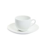 Abney & Croft White Espresso Cup & Saucer