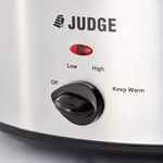 Judge Electricals 5.5L Slow Cooker 