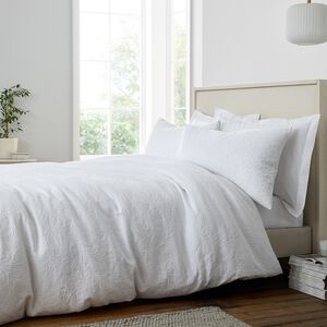 BIANCA SINGLE DUVET COVER Fleur Matelasse