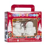 Paint Your Own Christmas Santa and Snowman