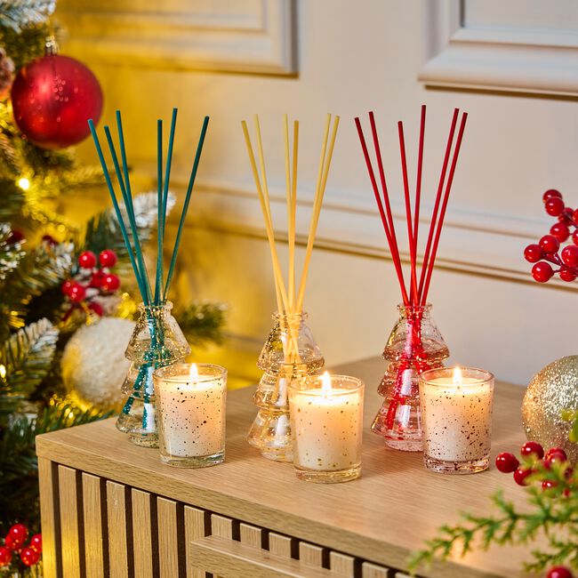 Ambianti Christmas Sparkle Cedarwood Gift Set