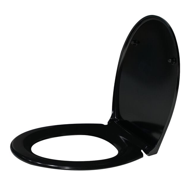 Black Soft Close Toilet Seat