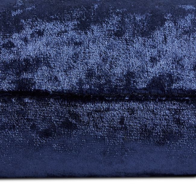 Velvet Crush Cushion Cover 2 Pack 45x45cm - Navy