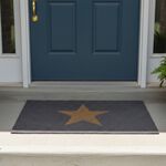 My Mat Inverse Star Coir Door Mat 45cm x 75cm