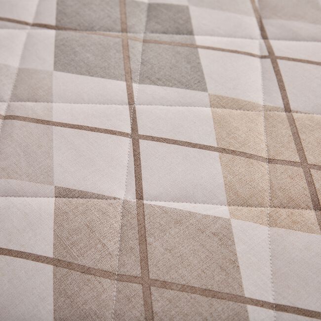 Argyle Bedspread 200 x 220cm