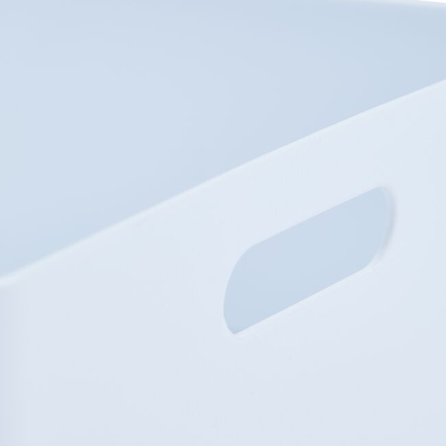 Studio 2 Etched White 15.04 Storage Basket