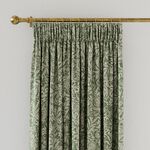 JOULES TWILIGHT DITSY LINED 66X54 Curtains Green  