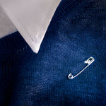 Sewing Box Silver Safety Pins