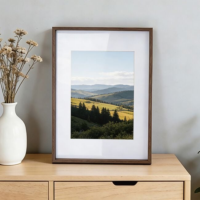 A3 COPENHAGEN WALNUT Photo Frame