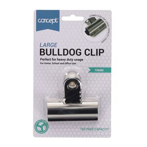 Concept 70mm Bulldog Clip - Carded