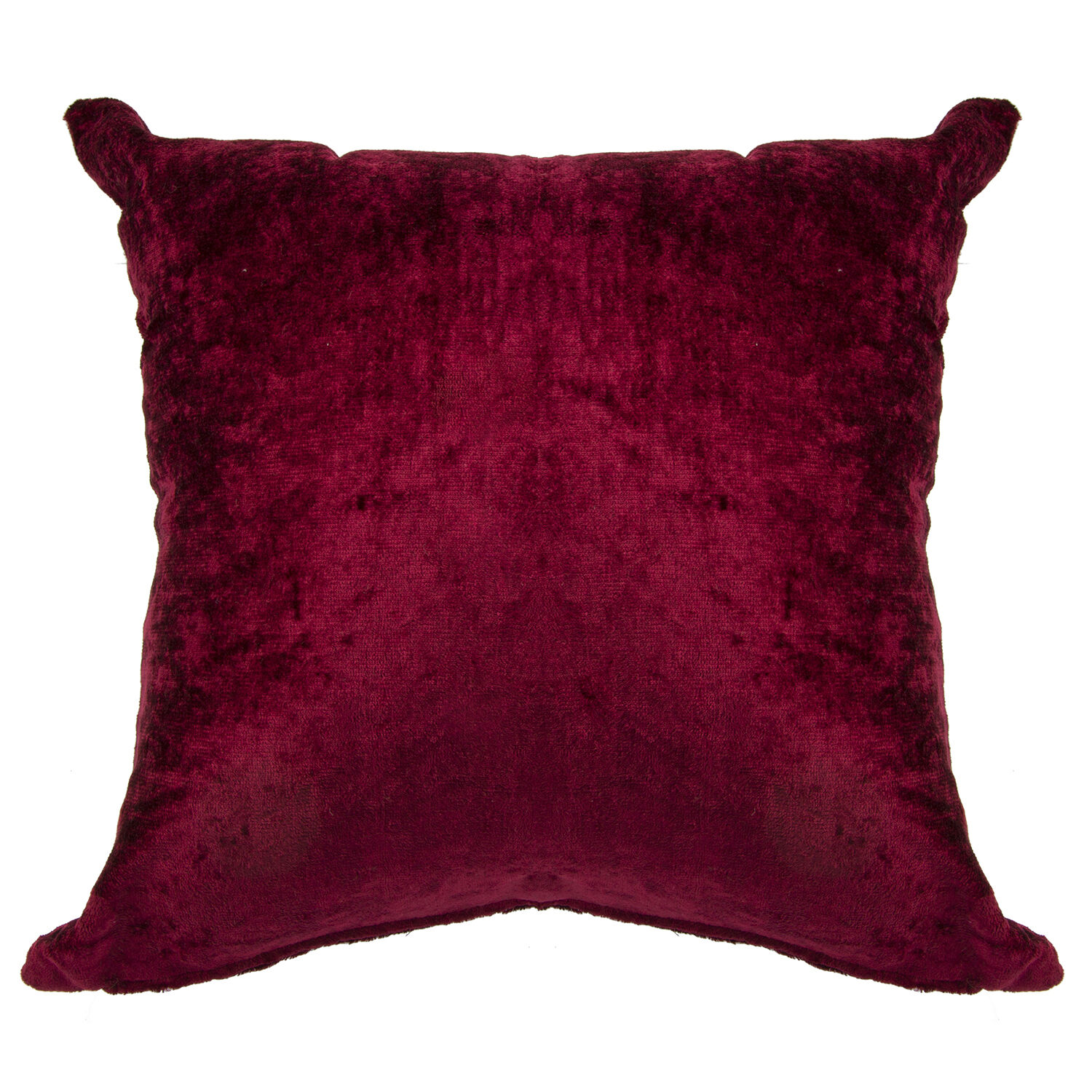 Velvet Crush Cushion Cover 2 Pack 45x45cm Red Home Store + More