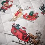 Christmas Scene Bedspread 200cm x 220cm