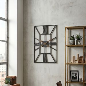 Ava 70cm Clock - Black 