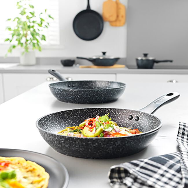 Salter Megastone Thermo Collar 28cm Frying Pan