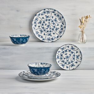 Abney & Croft Floral 12 Piece Dinner Set