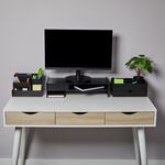 Storage Master Monitor Stand Black
