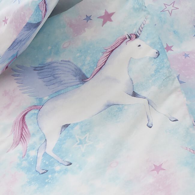 SINGLE DUVET COVER Mystical Unicorn