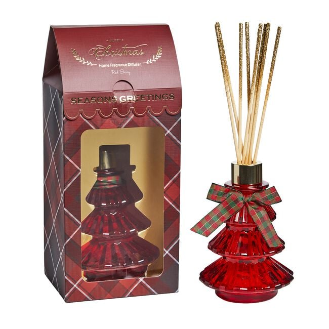 Christmas Tree Red Berry 170ml Reed Diffuser