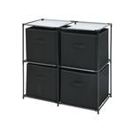 Metal Drawer Cabinet 4 Storage Boxes