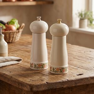 William Morris Kitchen Garden Salt & Pepper Mills