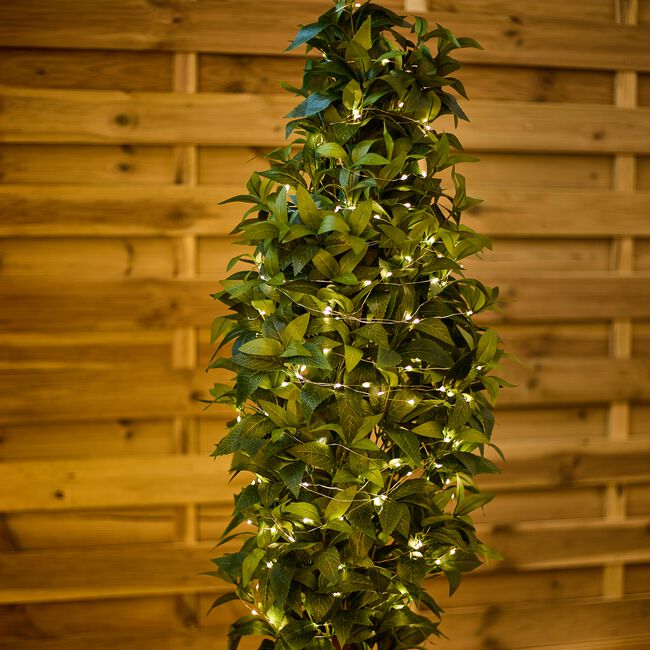 200 LED Warm White Copper String Lights 