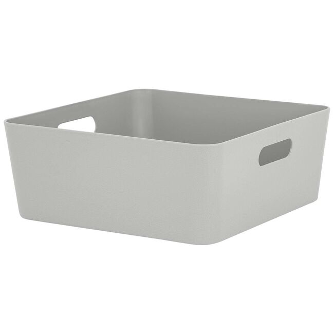 Studio 2 Etched Light Grey 15.04 Storage Basket