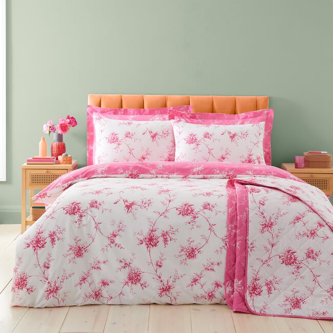 DOUBLE DUVET COVER Rosa