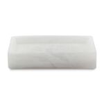 SALERNO SOAP DISH White