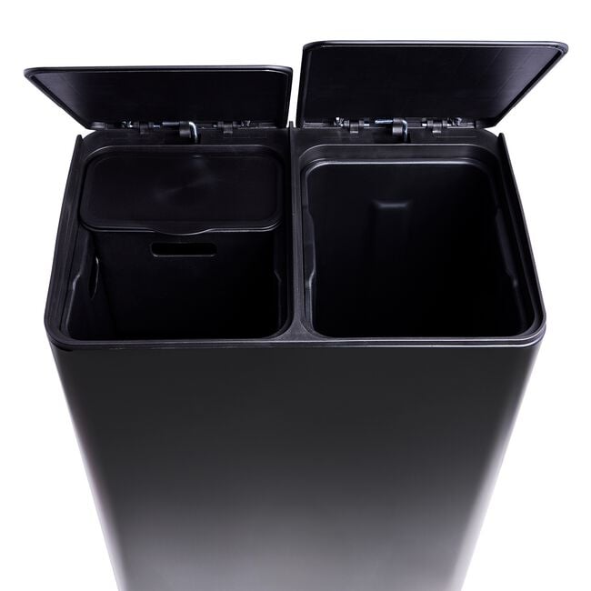60L RECYCLING BIN Dark Grey