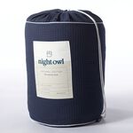 COVERLESS WAFFLE NAVY SINGLE 10.5TOG Duvet