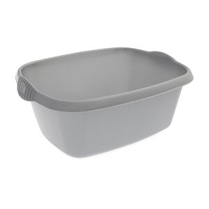 Silver Rectangular Basin